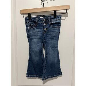 GB‎ Girls Denim Jeans Toddler Size 2T Flare Western